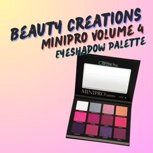 Beauty Creations Minipro Valume 4 Eyeshadow Palette